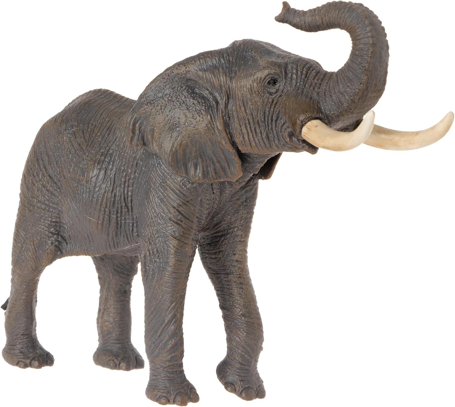 Figurine Éléphant Africain Mojo – Modèle Réaliste Peint à la Main
