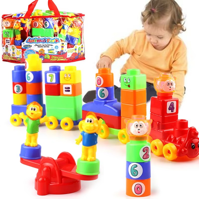 Blocs de Construction Enfant – Set Éducatif 43 Pièces