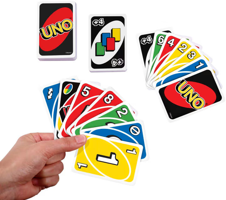 UNO Mattel – Jeu de Cartes Familial Classique