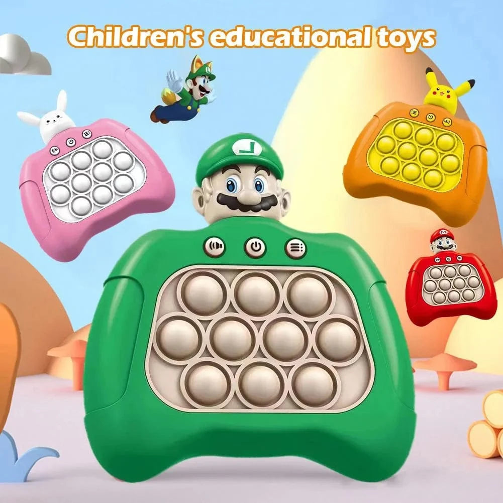 Mario Pop Push  jouet électronique Whack taupe