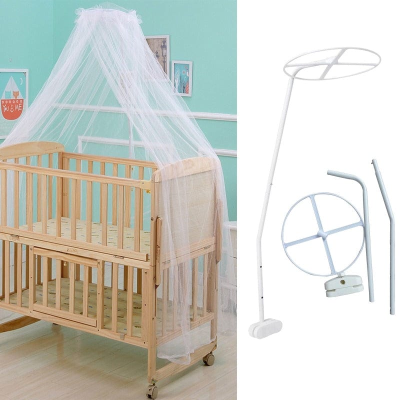 Moustiquaire lit avec bras de fixation pour bébé