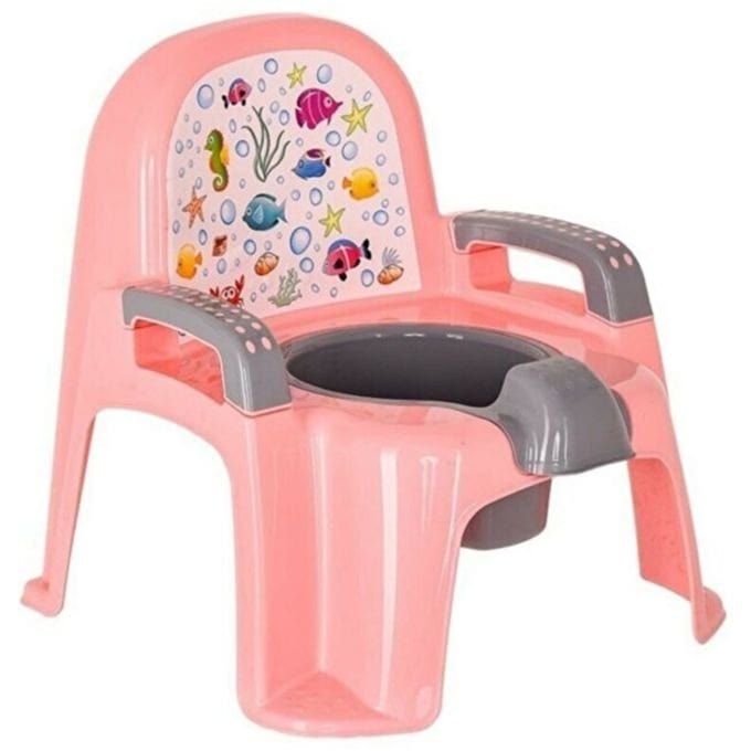 Pot de Toilette Bébé – Stable avec Poignée Antidérapante & Dossier Confort