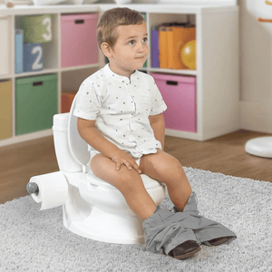 Pot Éducatif Dolu – Avec Effets Sonores & Porte-Papier Intégré 🚽