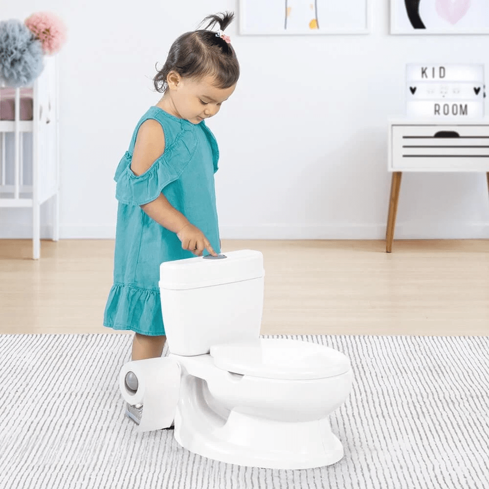 Pot Éducatif Dolu – Avec Effets Sonores & Porte-Papier Intégré 🚽