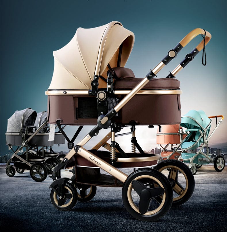 Poussette  de luxe  3 en 1