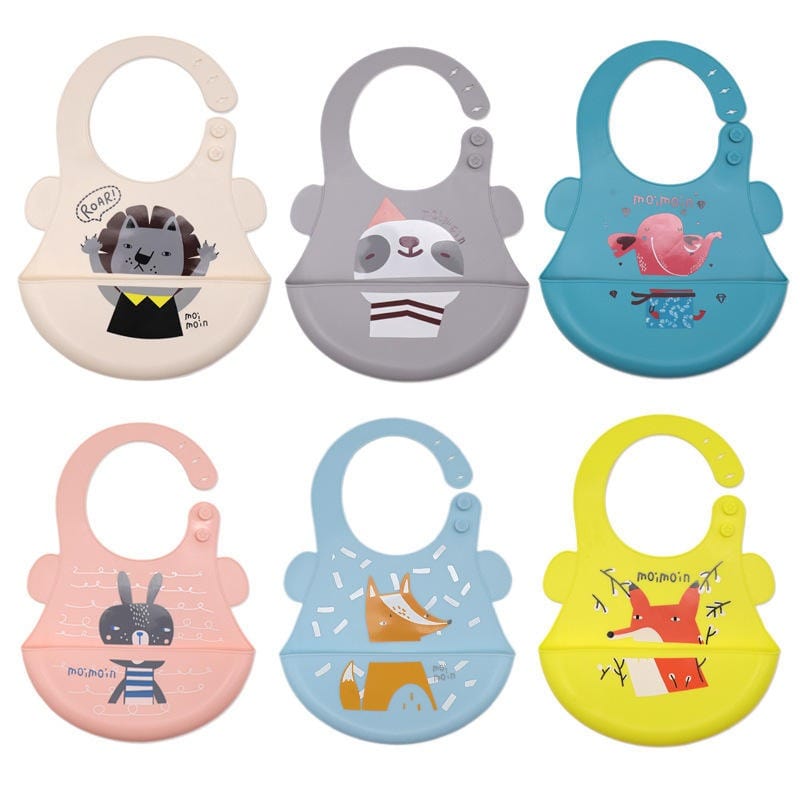Alimentation Bavoir silicone Modèle  Ref002 Produit_bebe_maroc