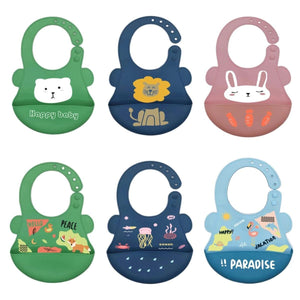 Alimentation Bavoir silicone Modèle  Ref002 Produit_bebe_maroc