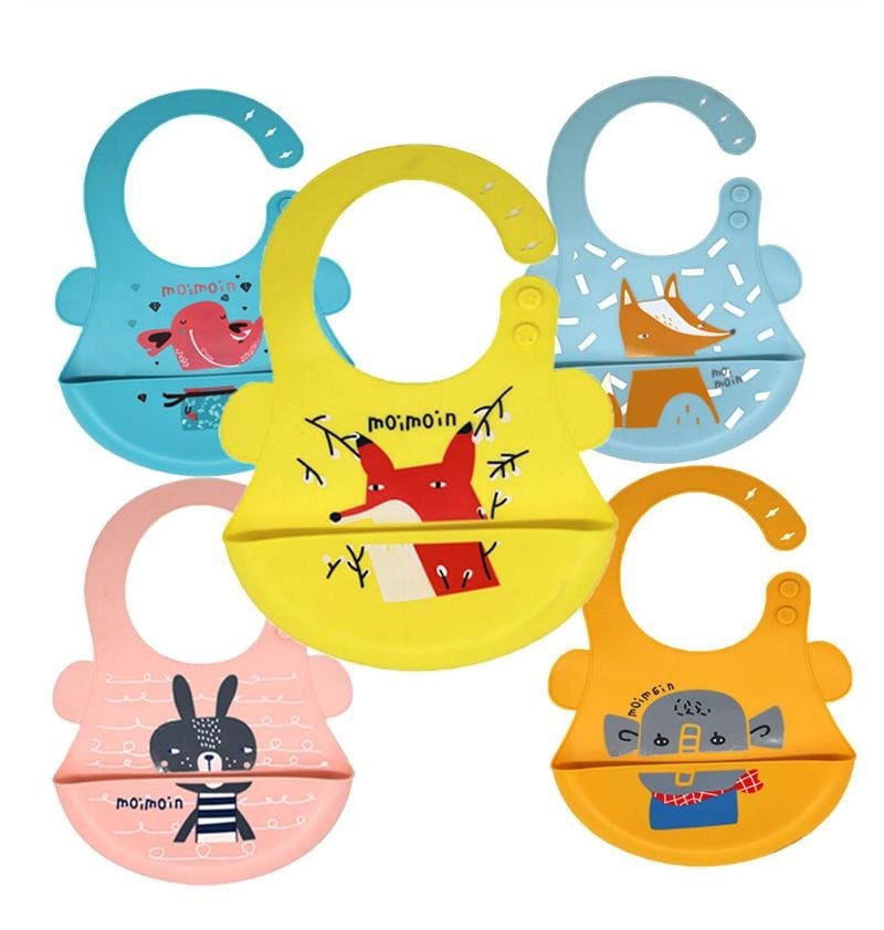 Alimentation Bavoir silicone Modèle  Ref002 Produit_bebe_maroc