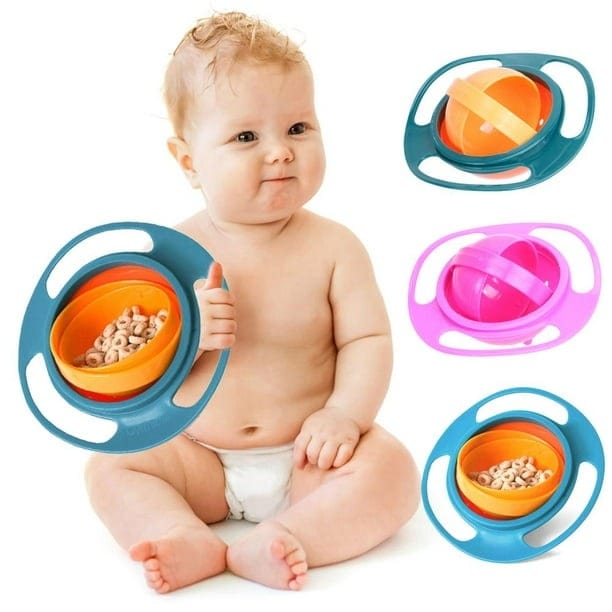 Alimentation Bol magique anti-déversement Équilibre Ref002 Produit_bebe_maroc