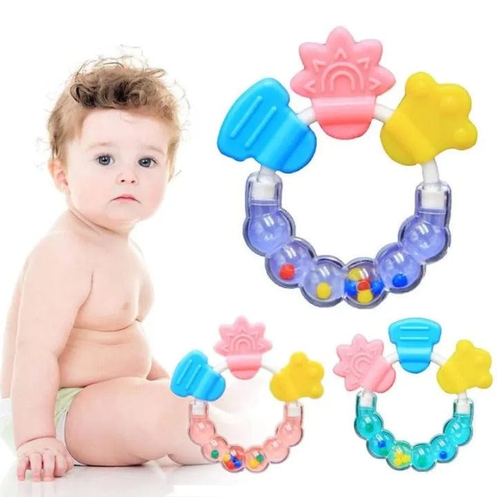 Anneau de Dentition Hochet de dentition musical multifonctionnel pour bébé Produit_bebe_maroc
