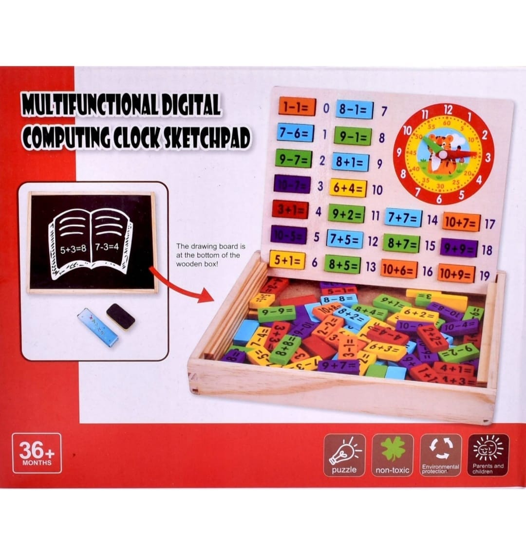 Jeux & jouets Jouet d’apprentissage mathématique en bois Produit_bebe_maroc