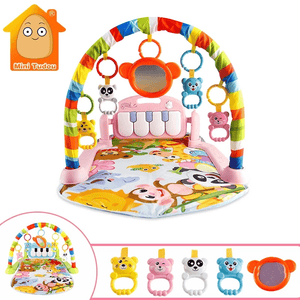 Tapis d'Éveil Piano: Jeux Interactifs et Musique pour Stimuler Bébé ROSE Produit_bebe_maroc