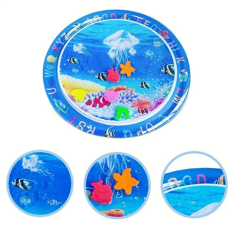 Tapis de jeu aquatique Sous une forme circulaire pour bébé 64cm Produit_bebe_maroc