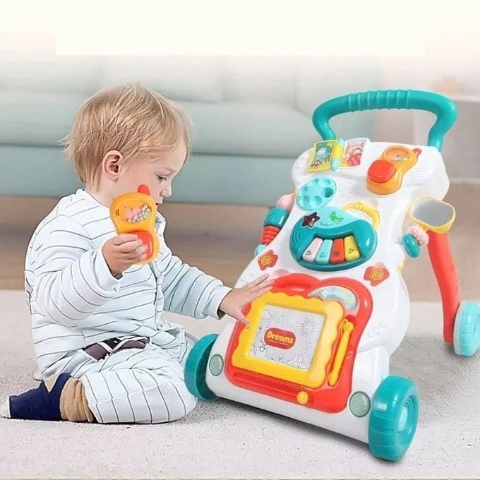 Trotteur Trotteur bébé music Walker vert Produit_bebe_maroc