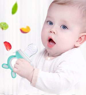 Sucette Grignoteuse Anneau d’Alimentation Fruits en Silicone