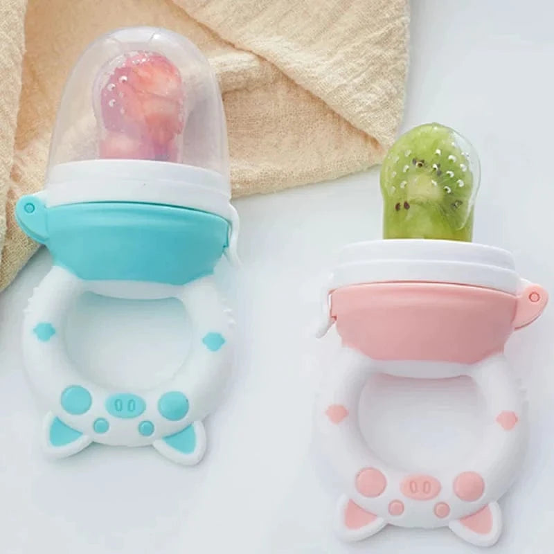Sucette Grignoteuse Anneau d’Alimentation Fruits en Silicone