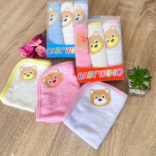 Serviette bébé 3 pièces Promo40