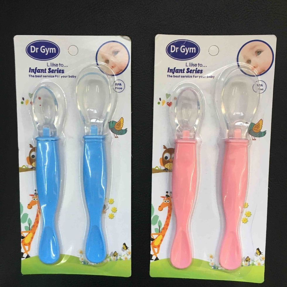 Lot de 2 cuillères en silicone souple Ref002