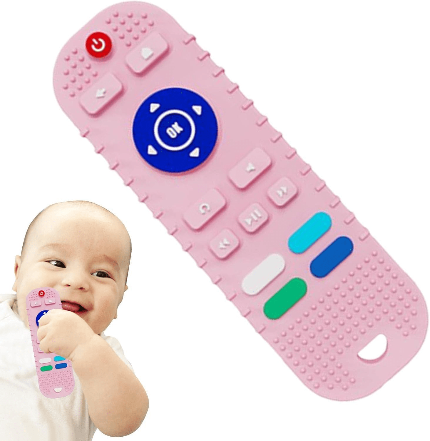 Télécommande Jouets De Dentition En Silicone Pour bébé