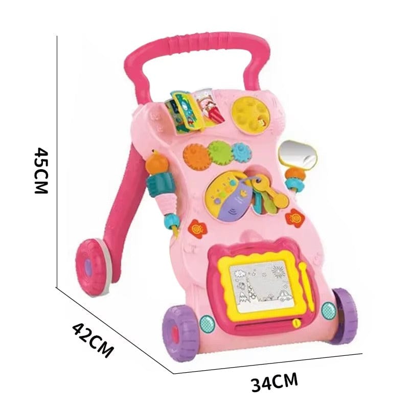 Trotteur bébé music Walker  Rose