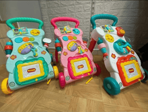 Trotteur bébé music Walker  Rose