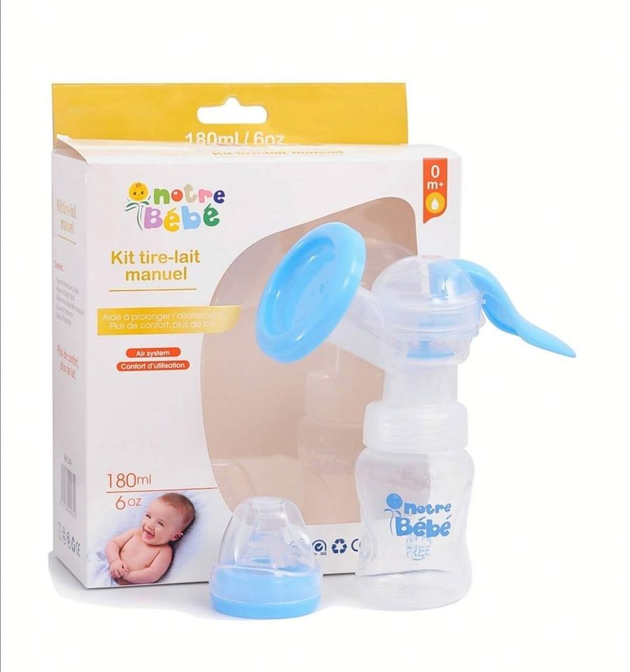 Kit Tire-lait manuel - 180ml - Bébé CuuuTe