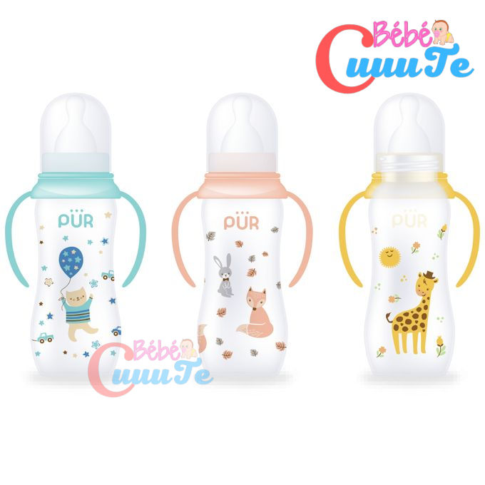 Biberon Avec Poignet PÜR 250ml - Bébé CuuuTe