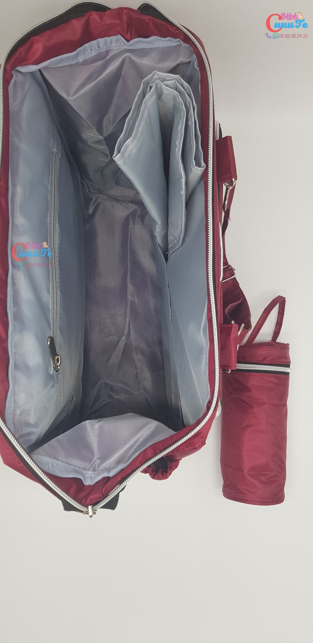 SAC À LANGER CHICCO 3 PIECES BLEU/VERT/ROUGE - Bébé CuuuTe