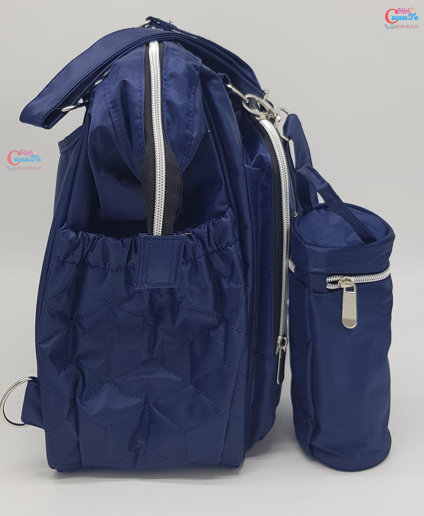 SAC À LANGER CHICCO 3 PIECES BLEU/VERT/ROUGE - Bébé CuuuTe