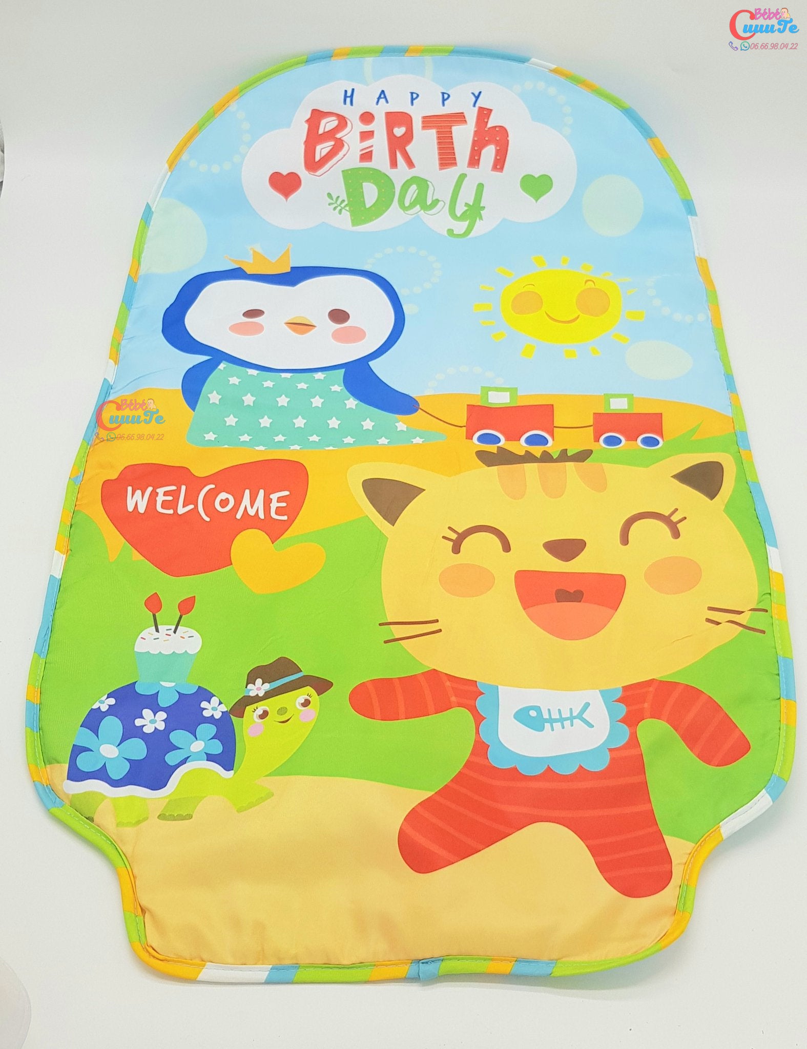TAPIS D’ÉVEIL PIANO MUSICAL AVEC TELECOMMANDE - Bébé CuuuTe