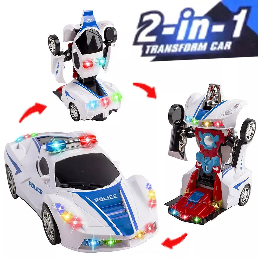 Voiture de Police Robot