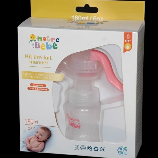 Kit Tire-lait manuel - 180ml - Bébé CuuuTe