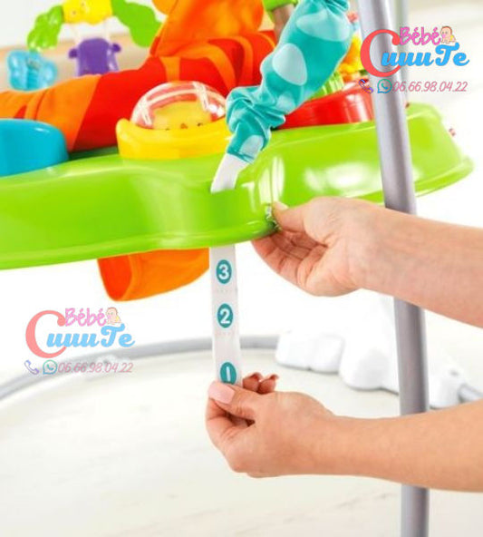 Jumperoo Jungle Sons Lumieres-Fisher Price - Bébé CuuuTe