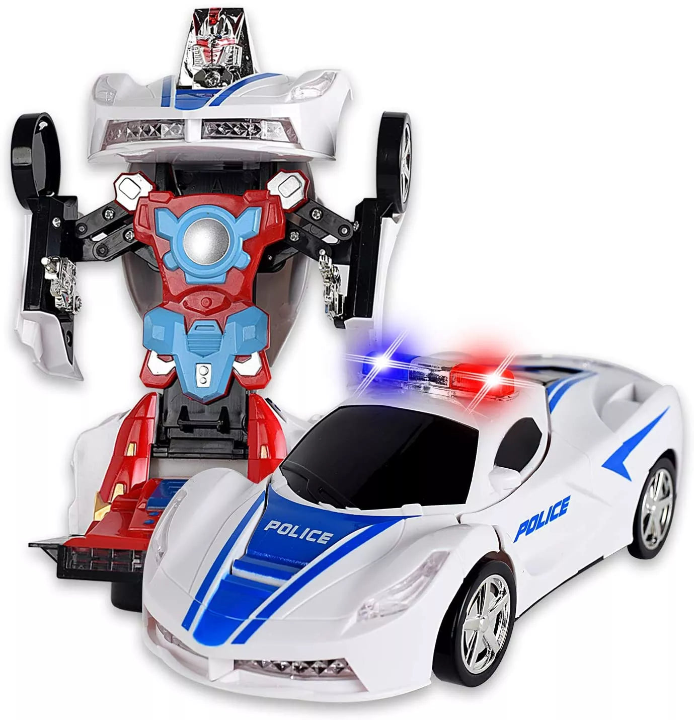 Voiture de Police Robot