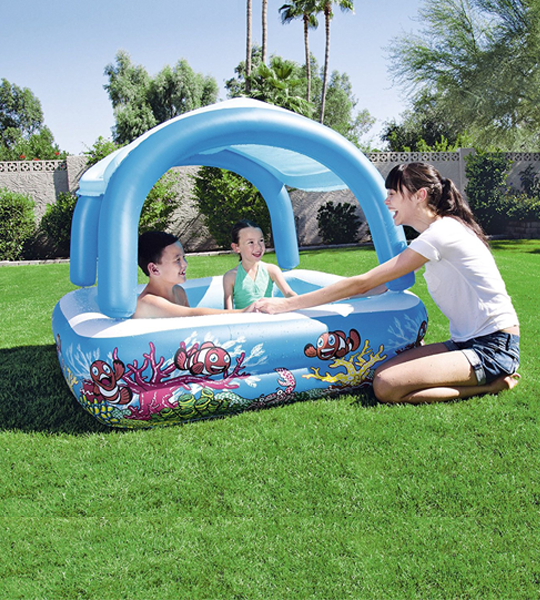 PISCINE A JEUX CANOPY-BESTWAY - Bébé CuuuTe