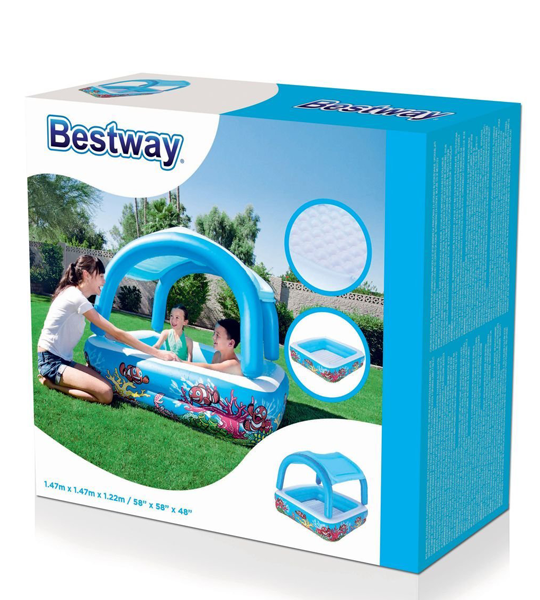 PISCINE A JEUX CANOPY-BESTWAY - Bébé CuuuTe