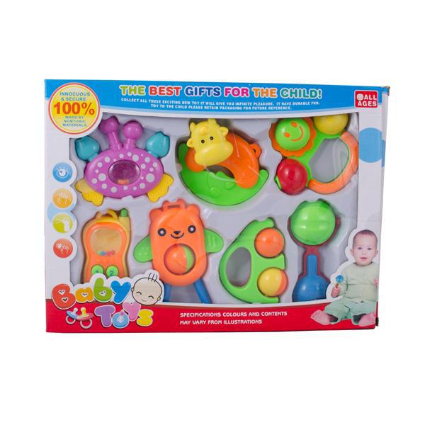 7 Pcs Jouets Hochets Bébé - Bébé CuuuTe