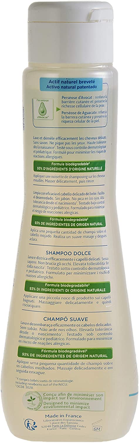 shampooing doux mustela 200ml - Bébé CuuuTe