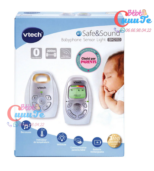 Babyphone Sensor Light – Bm2110 – Vtech - Bébé CuuuTe