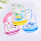 Bavoirs imperméables avec large poche Silicone
