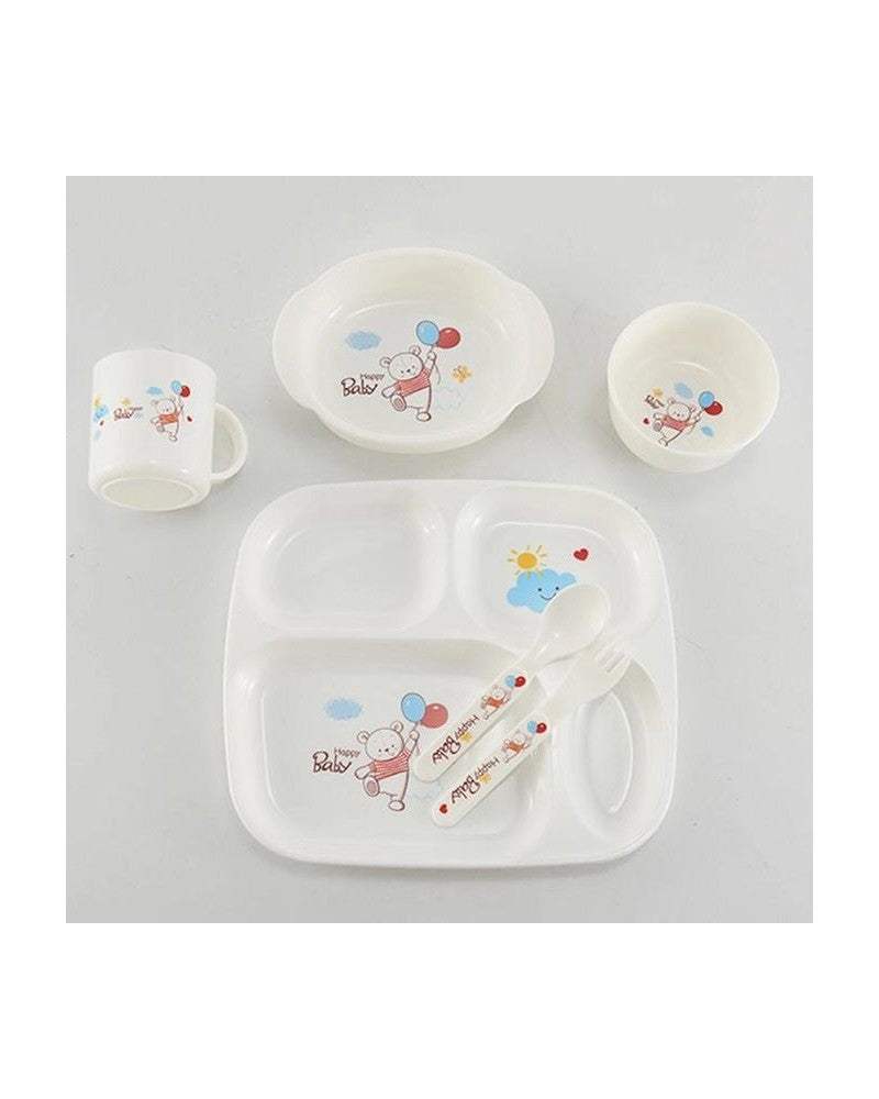 kit d'alimentation pour bébé  assiette (6en1)