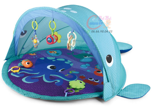 Tapis d'Activités Explore&Go Baleine Bright Starts 0m+ - Bébé CuuuTe