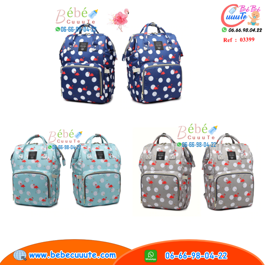 Sac à dos à langer Multicolore marque CYBEE - Bébé CuuuTe