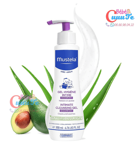 GEL HYGIENE INTIME 200ML – MUSTELA - Bébé CuuuTe