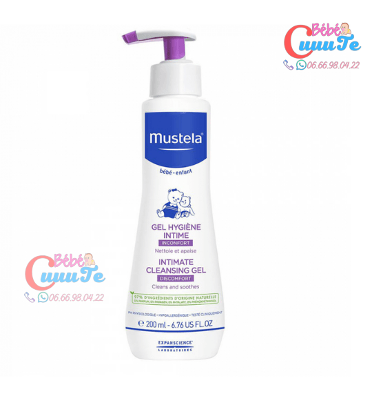 GEL HYGIENE INTIME 200ML – MUSTELA - Bébé CuuuTe