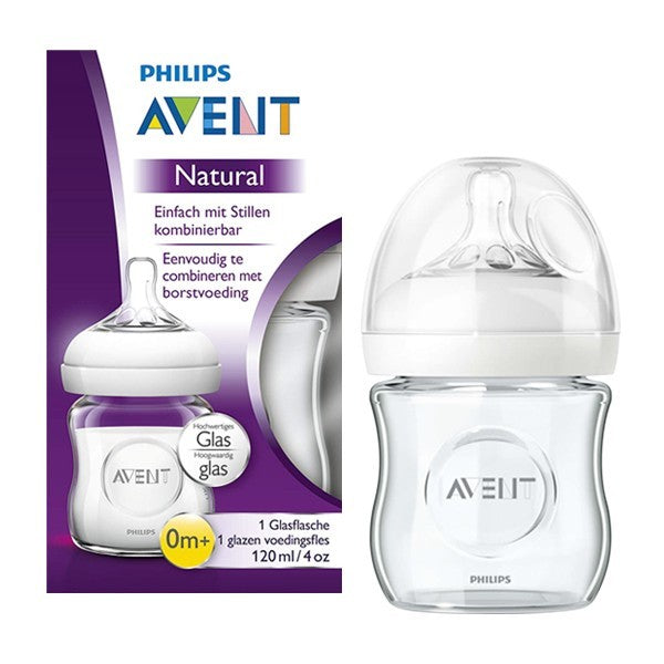 Biberon verre Natural 120 ml - Bébé CuuuTe