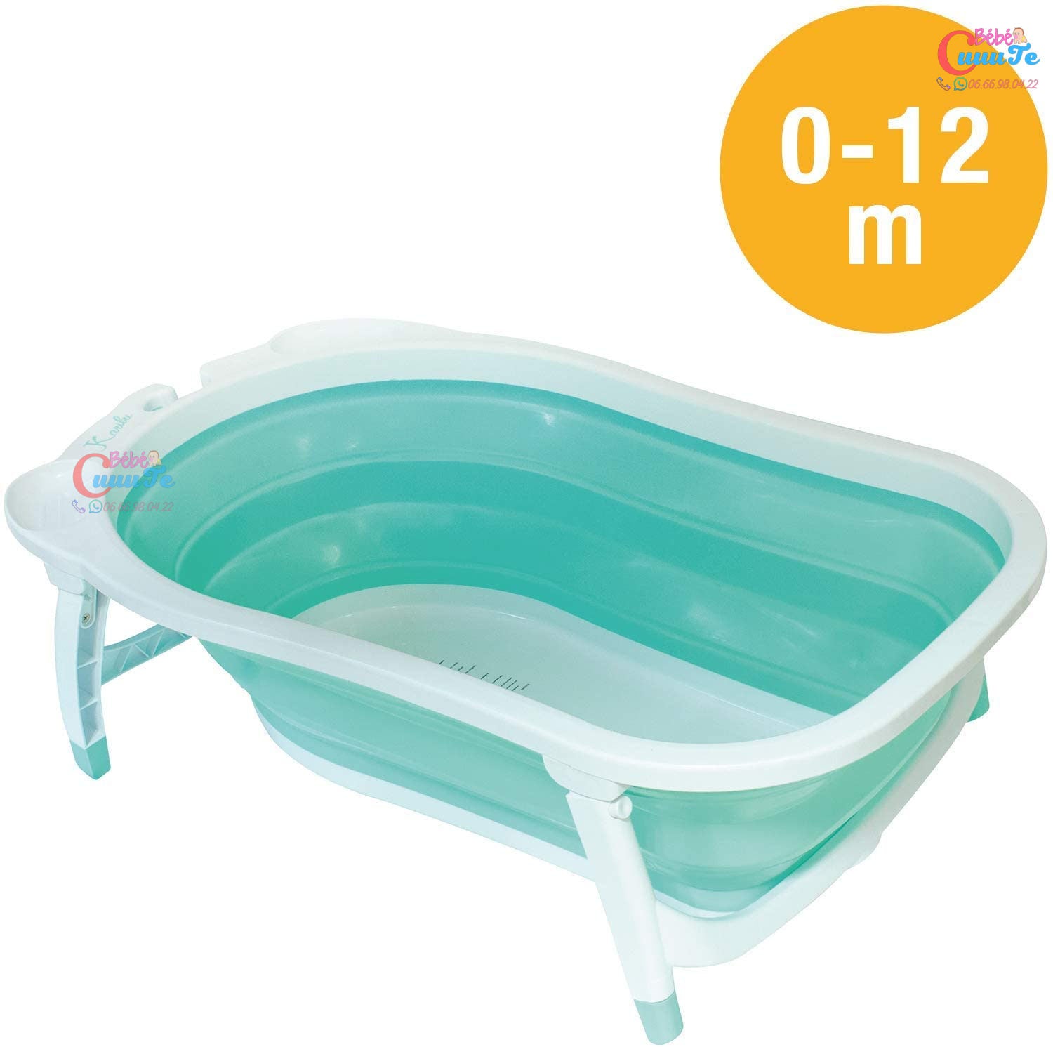 BAIGNOIRE BÉBÉ PLIABLE CONFORT - Bébé CuuuTe