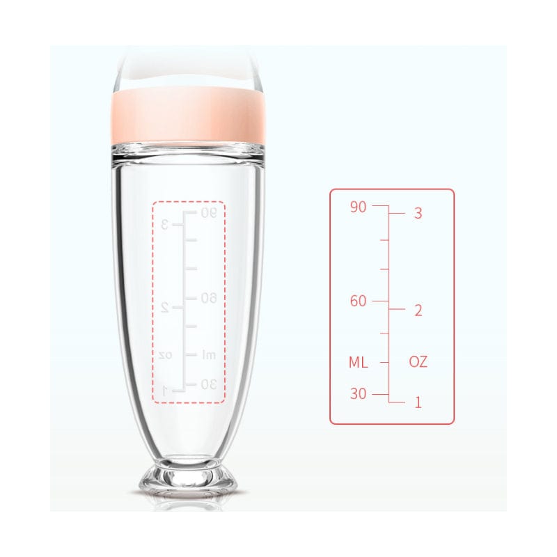 Biberon en Silicone avec Cuillère  Silicone