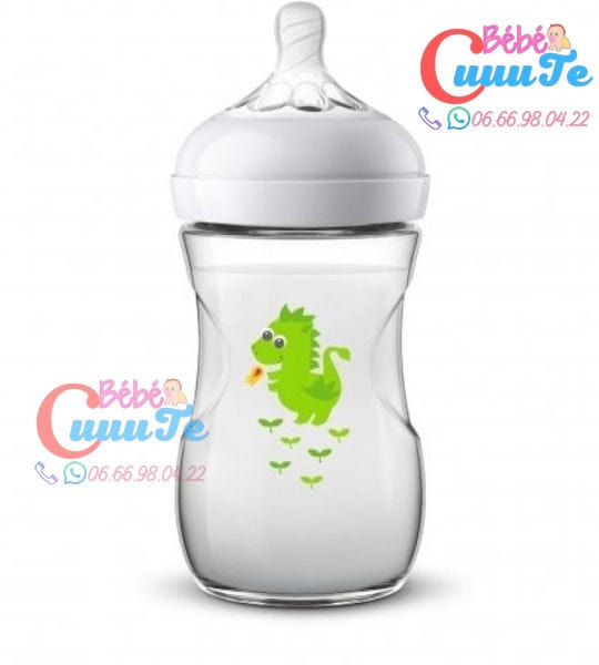 BIBERON NATURAL 260ML / 9 OZ DRAGON-AVENT