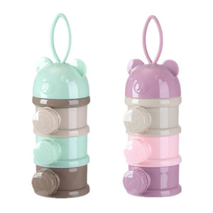 Boîte de rangement de nourriture pour bébé portable, 3  étages
